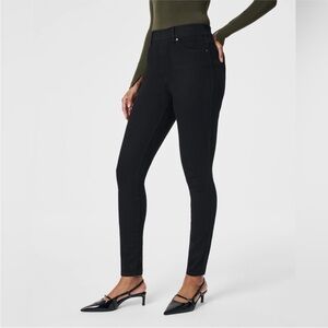 Spanx Black Skinny Jeans Jegging Leggings Pull On Size Large